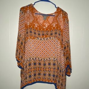 World Market Bohemian blouse
